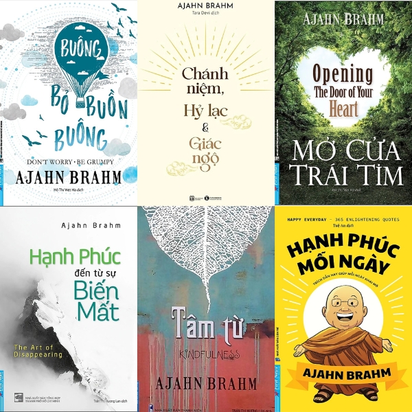 Các tác phẩm nổi bật của Ajahn Brahm