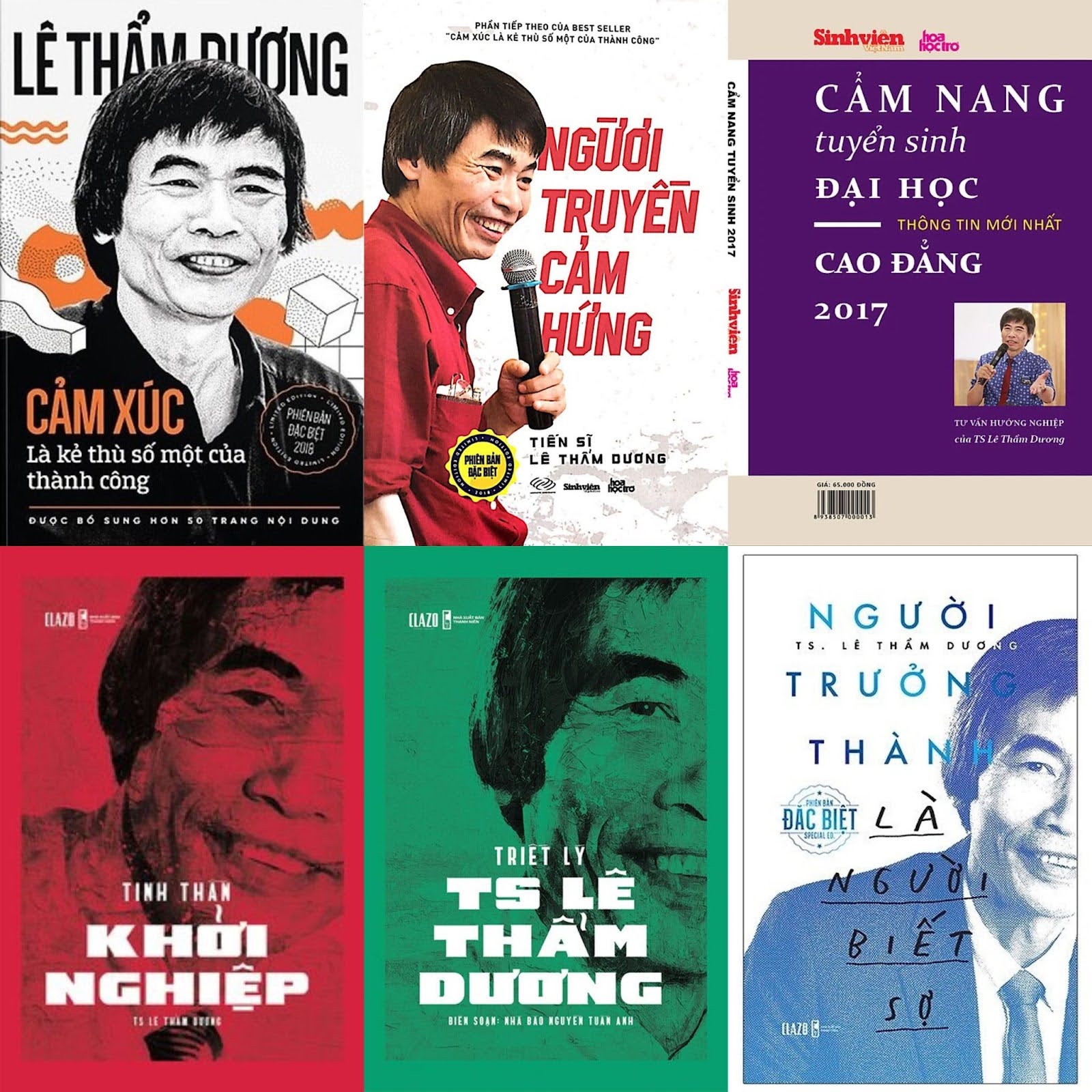 Các tác phẩm nổi bật của TS. Lê Thẩm Dương