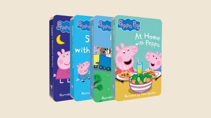 Bộ truyện tranh Peppa Pig tiếng Anh cho bé mầm non