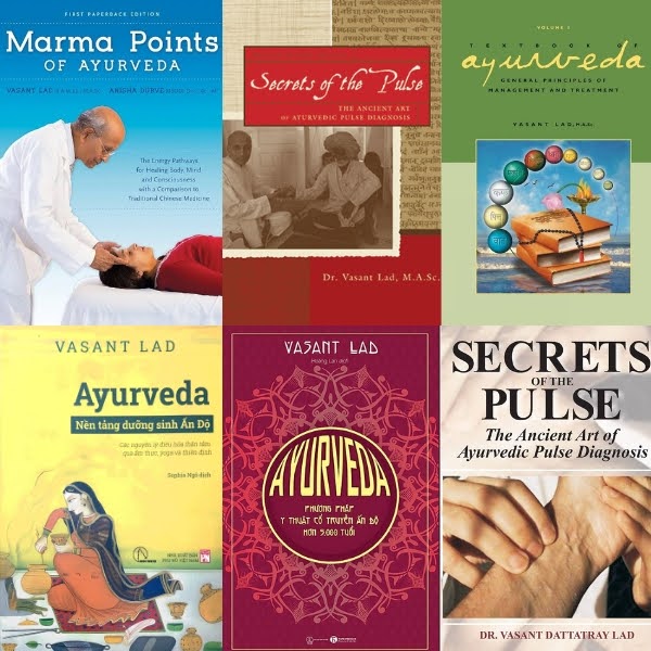 Các tác phẩm nổi bật của tác giả Vasant Lad