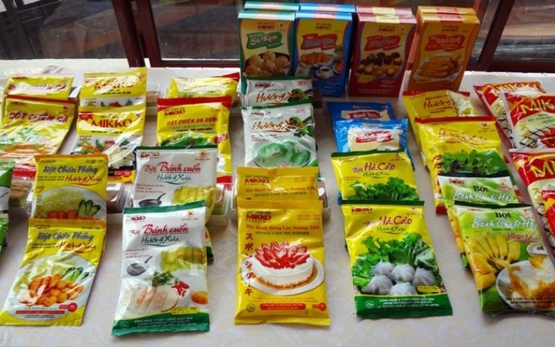 C&aacute;c loại bột pha sẵn của Tiki