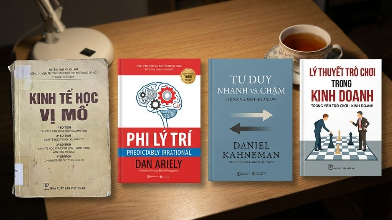 Những t&aacute;c giả, đầu s&aacute;ch kinh tế vi m&ocirc; uy t&iacute;n gi&uacute;p bạn học đ&uacute;ng trọng t&acirc;m, dễ hiểu v&agrave; thực tế