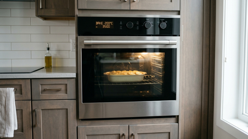 Thanh nhiệt v&agrave; quạt đối lưu gi&uacute;p thực phẩm ch&iacute;n đều nhanh ch&oacute;ng