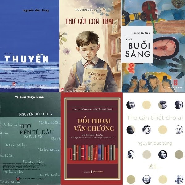 C&aacute;c t&aacute;c phẩm của Nguyễn Đức T&ugrave;ng