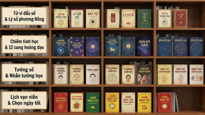 S&aacute;ch Kinh Dịch tại Tiki gồm nhập m&ocirc;n, b&igrave;nh giải chuy&ecirc;n s&acirc;u v&agrave; ứng dụng thực tiễn