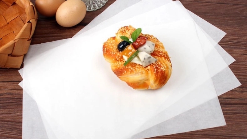 Giấy thấm dầu chất lượng cao, an to&agrave;n khi tiếp x&uacute;c thực phẩm