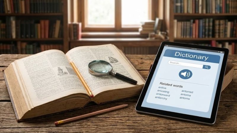 Kết hợp ưu điểm của cả từ điển giấy v&agrave; online gi&uacute;p tối ưu hiệu quả học tập