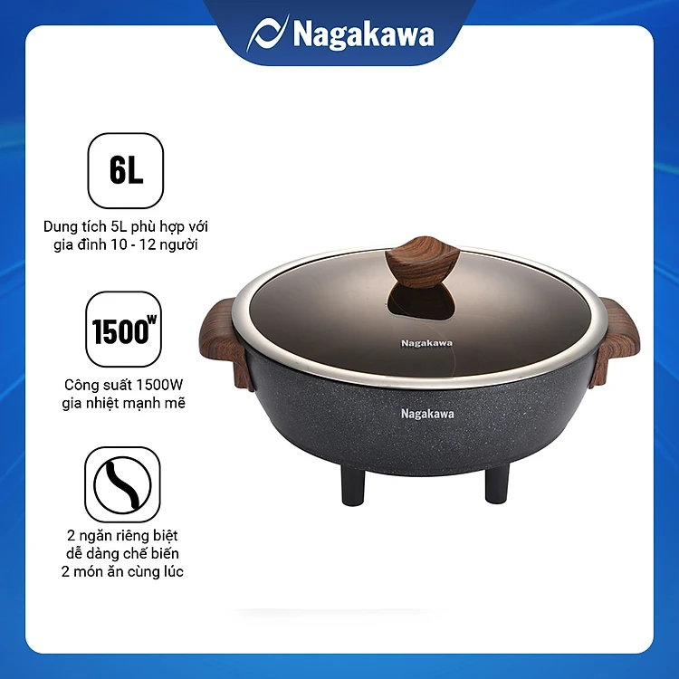 nồi lẩu điện nagakawa