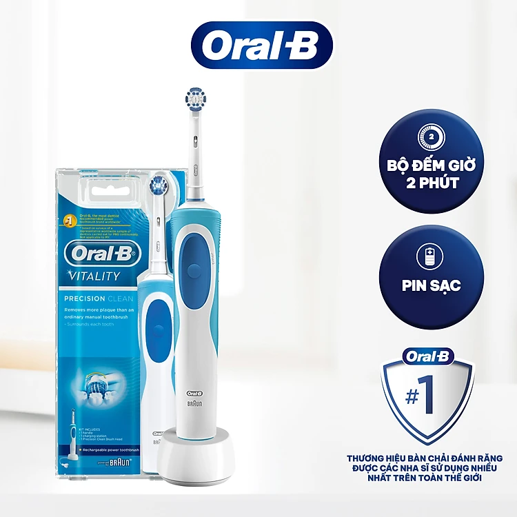 bàn chải đánh răng oral-b