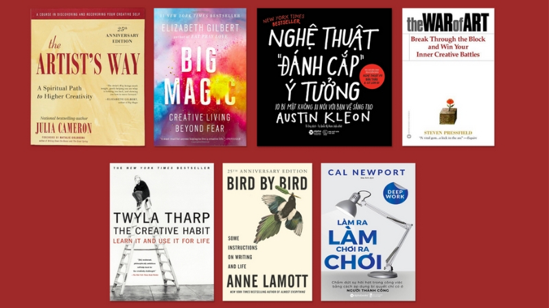 S&aacute;ch Creativity ph&ugrave; hợp cho người l&agrave;m s&aacute;ng tạo v&agrave; y&ecirc;u th&iacute;ch đổi mới.