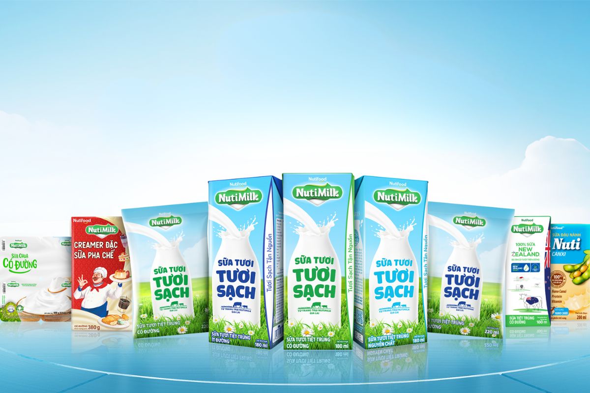 Sữa tươi tiệt trùng Nutifood