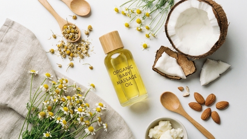 Ưu ti&ecirc;n c&aacute;c d&ograve;ng dầu massage chiết xuất từ thi&ecirc;n nhi&ecirc;n để cung cấp độ ẩm s&acirc;u v&agrave; an to&agrave;n cho l&agrave;n da nhạy cảm