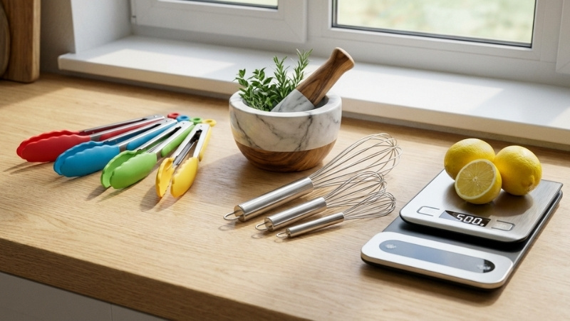 Những phụ kiện nh&agrave; bếp kh&aacute;c tuy nhỏ gọn nhưng đ&oacute;ng vai tr&ograve; quan trọng trong việc bảo vệ sức khỏe gia đ&igrave;nh