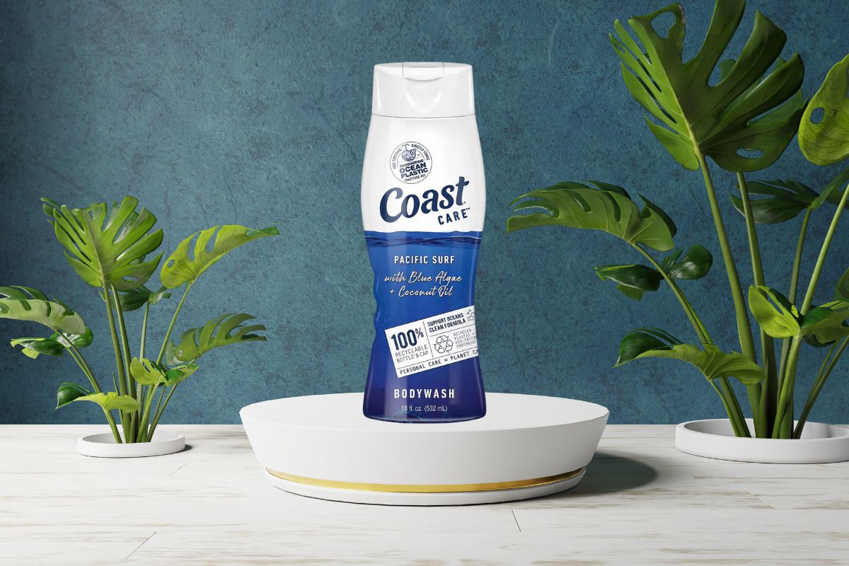 Sữa tắm Coast chiết xuất tảo xanh và dầu dừa