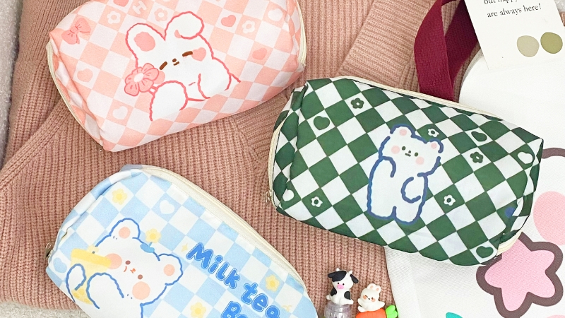 Hộp b&uacute;t vải dễ vệ sinh, c&oacute; thể giặt khi bị bẩn