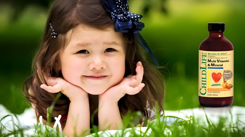 Multi-Vitamin giúp bé phát triển khỏe mạnh và toàn diện