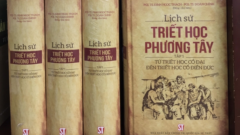 Sách triết học phương Tây khám phá tư tưởng và tri thức nhân loại