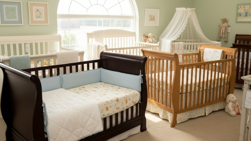 Chọn giường cũi theo diện t&iacute;ch, độ tuổi, kết hợp đồ ngủ tho&aacute;ng kh&iacute; cho b&eacute; ngủ an to&agrave;n