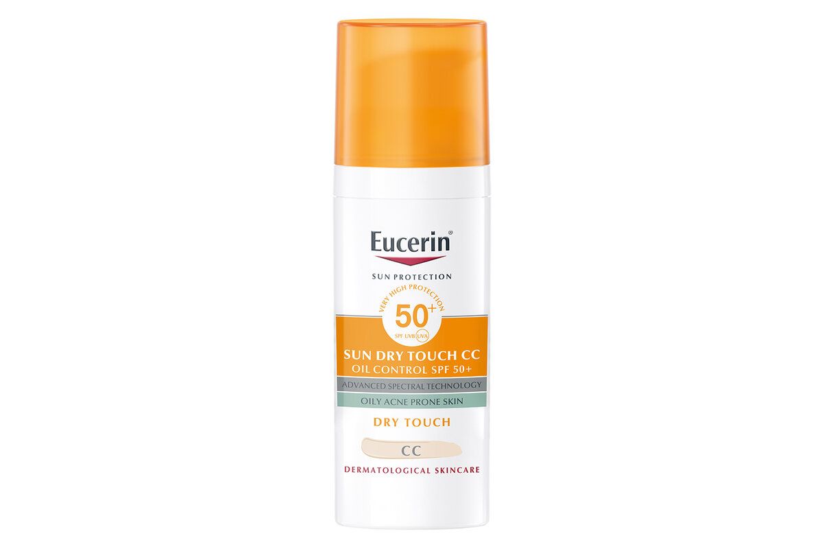eucerin, kem chống nắng cho da dầu