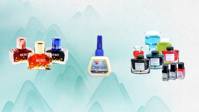 C&aacute;c loại mực b&uacute;t, mực in được ưa chuộng v&agrave; b&aacute;n chạy