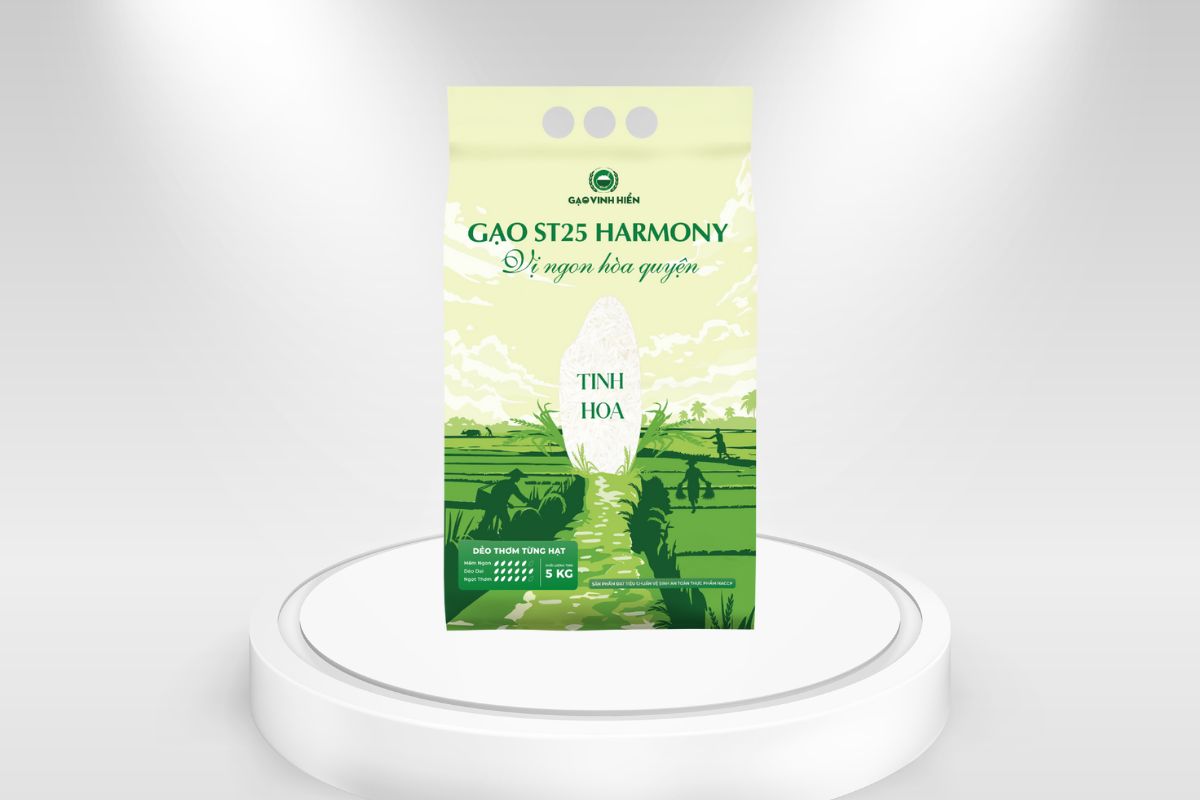 Gạo ST25 Harmony Vinh Hiển 