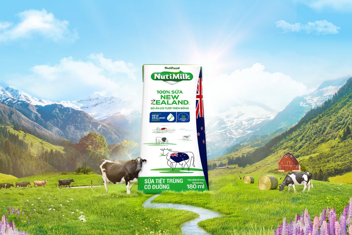 Sữa tươi tiệt trùng NutiMilk New Zealand