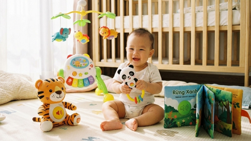 Mua đồ chơi ph&aacute;t nhạc ch&iacute;nh h&atilde;ng tại Tiki giao 2H, đổi trả dễ, ưu đ&atilde;i nhiều cho b&eacute;