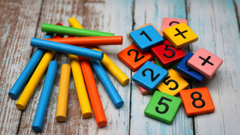 Que t&iacute;nh nhiều m&agrave;u sắc gi&uacute;p b&eacute; r&egrave;n luyện tư duy to&aacute;n học