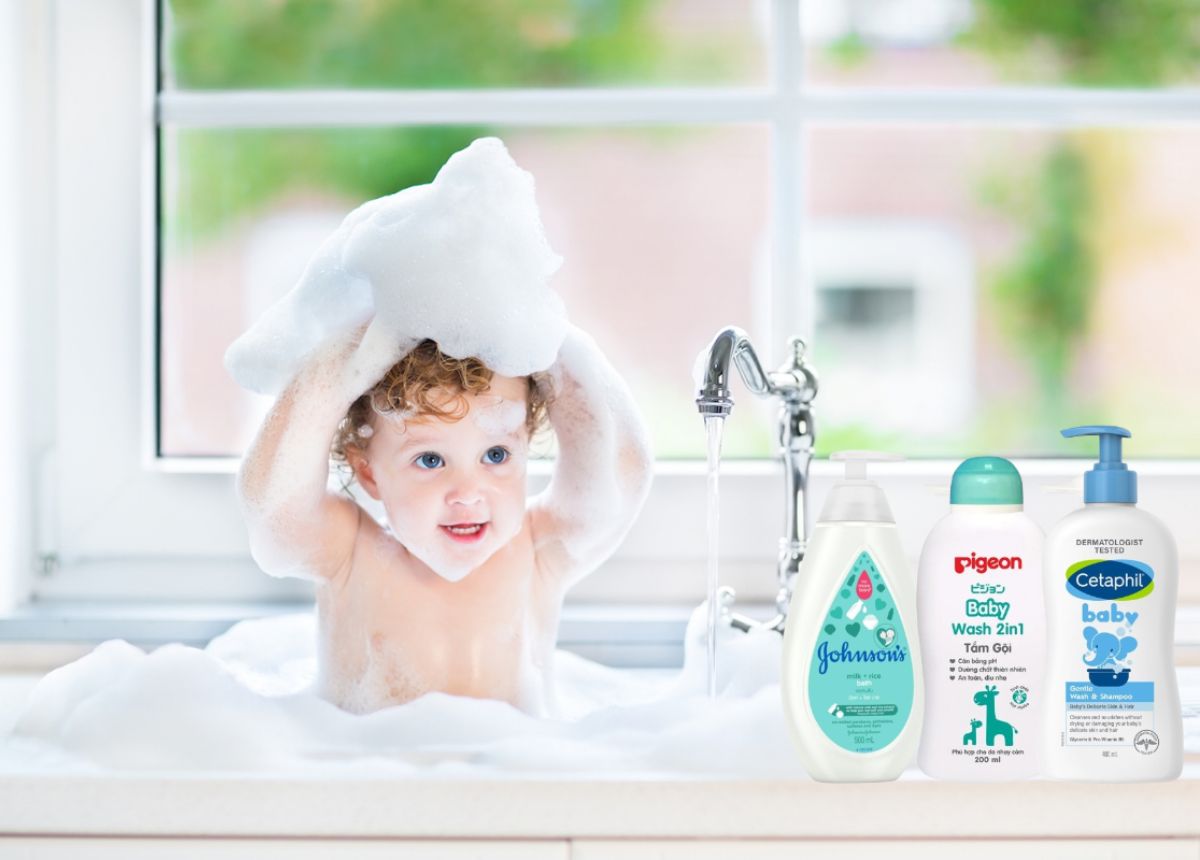 Tiêu chí lựa chọn sữa tắm cho bé