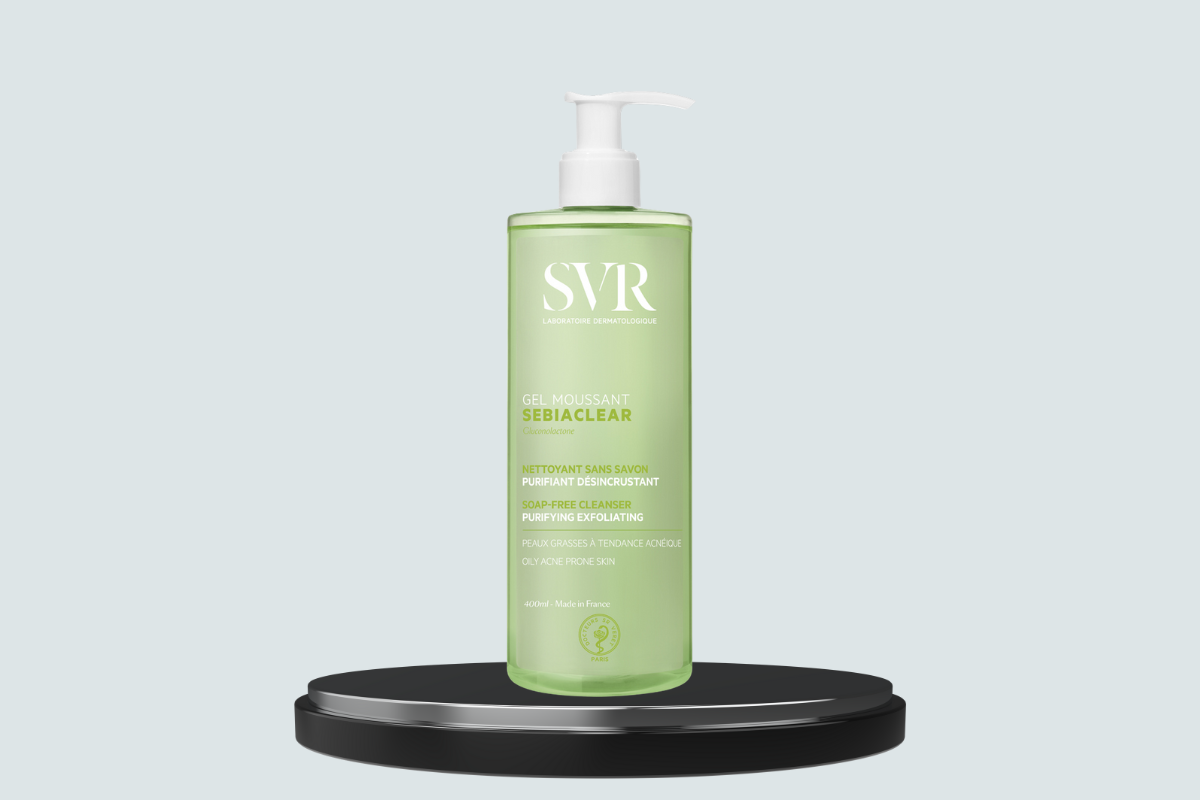 Gel rửa mặt SVR Sebiaclear Gel Moussant