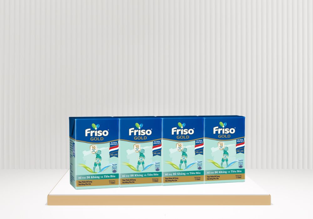 Sữa bột pha sẵn Friso Gold