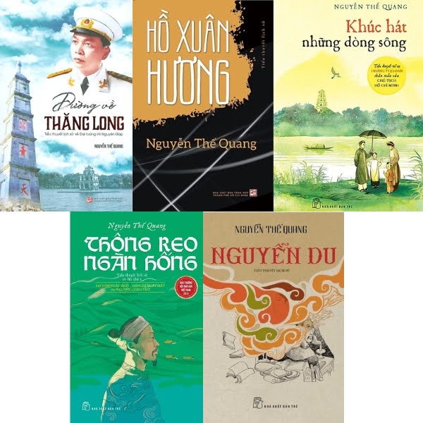 C&aacute;c t&aacute;c phẩm nổi bật của t&aacute;c giả Nguyễn Thế Quang