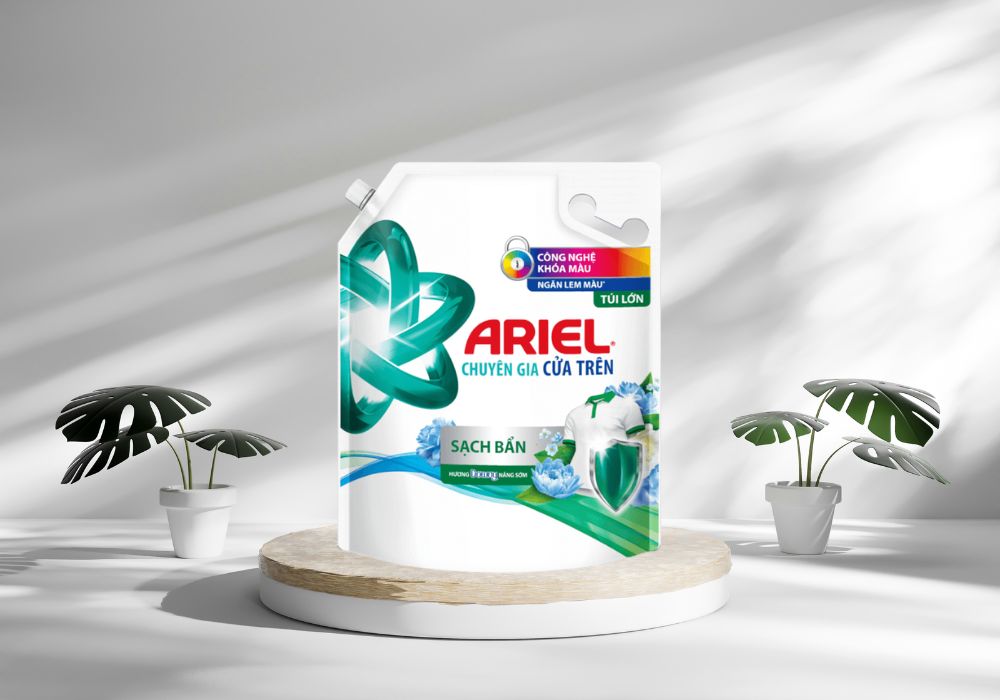 Nước giặt Ariel hương nắng sớm sạch khuẩn