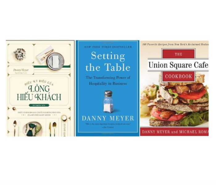 Các tác phẩm của Danny Meyer mang đến những bài học thực tiễn về hiếu khách