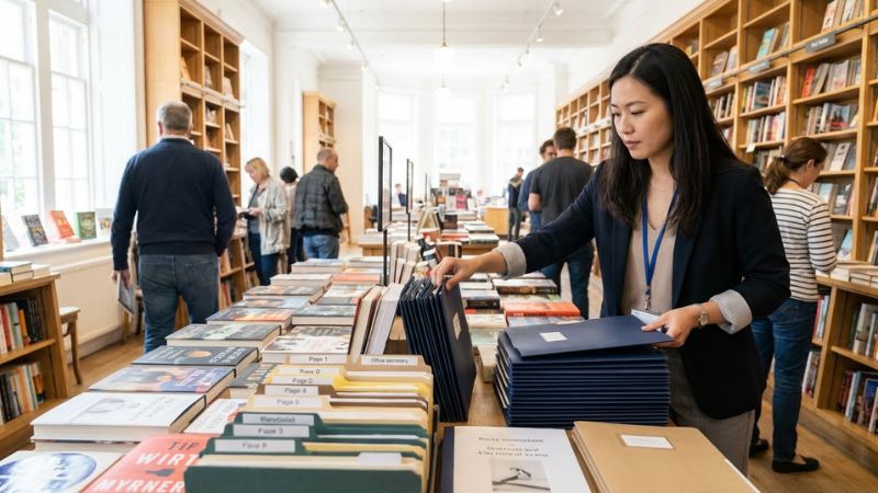 File hồ sơ - Bìa hồ sơ giúp sắp xếp gọn gàng tài liệu