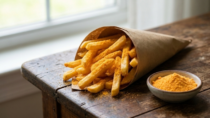 Bột phomai ch&iacute;nh l&agrave; "linh hồn" gi&uacute;p n&acirc;ng tầm hương vị cho c&aacute;c m&oacute;n ăn vặt y&ecirc;u th&iacute;ch tại gia