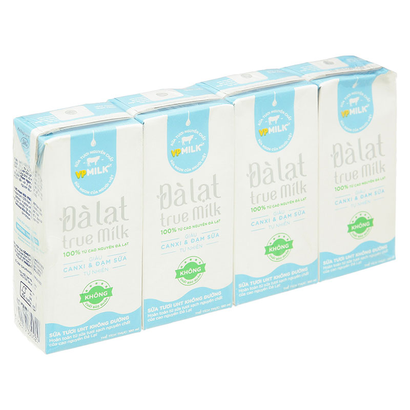 Sữa tươi VPMilk Đà Lạt True Milk 