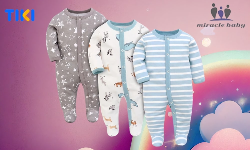 Combo 3 sản phẩm với chất liệu cotton thoáng mát