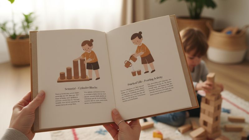 T&ugrave;y thuộc v&agrave;o độ tuổi (0-3 hay 3-6) v&agrave; mục ti&ecirc;u (l&yacute; thuyết hay thực h&agrave;nh), h&atilde;y chọn cuốn s&aacute;ch ph&ugrave; hợp nhất