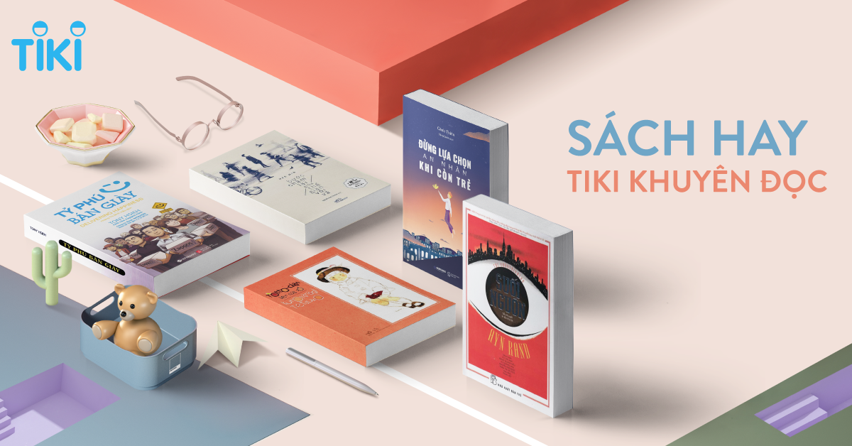 Nhà sách Tiki, mua sắm tiện lợi