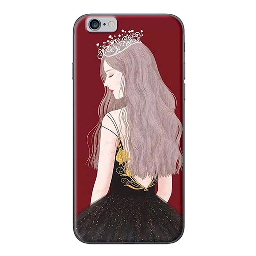 Ốp lưng dành cho điện thoại iPhone 6/6s - 7/8 - 6 Plus - Nữ Hoàng