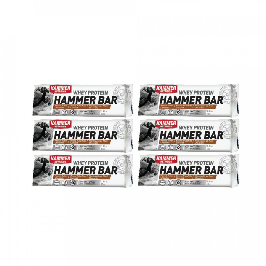 Thanh bổ sung năng lượng - phục hồi-  Hammer Bar Whey Protein Peanut Butter - 9461619 , 9368378165822 , 62_16323809 , 420000 , Thanh-bo-sung-nang-luong-phuc-hoi-Hammer-Bar-Whey-Protein-Peanut-Butter-62_16323809 , tiki.vn , Thanh bổ sung năng lượng - phục hồi-  Hammer Bar Whey Protein Peanut Butter