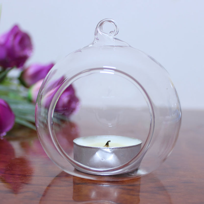DIY Candlestick Handcraft Glass Ball Series Sound Sensitive Lights Mini H