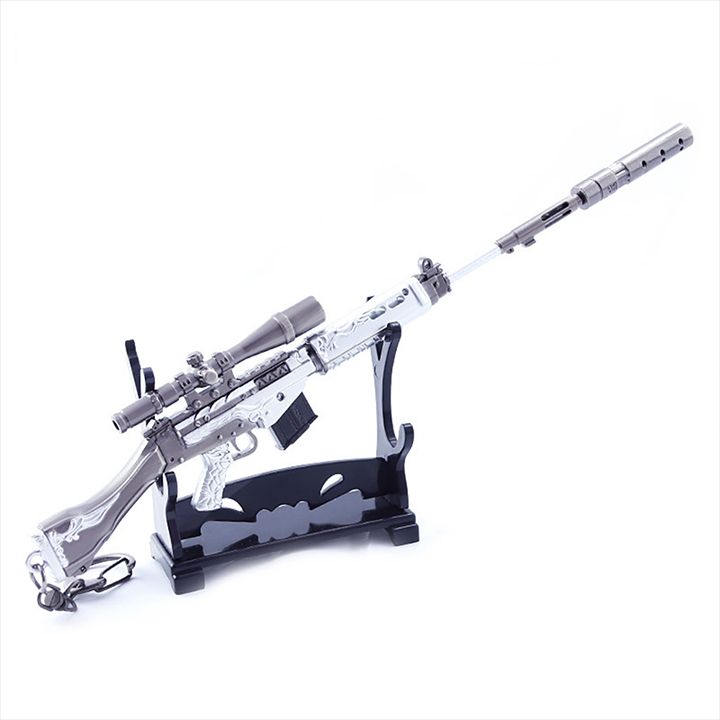 1815976 , 6780465624181 , 62_13352551 , 199000 , Moc-khoa-game-PUBG-SLR-Hau-Ve-Tuyet-gia-do-mo-hinh-22cm-62_13352551 , tiki.vn , Móc khóa game PUBG - SLR Hậu Vệ Tuyết + giá đỡ mô hình - 22cm Móc khóa game PUBG - SLR Hậu Vệ Tuyết + giá đỡ mô hình - 22cm