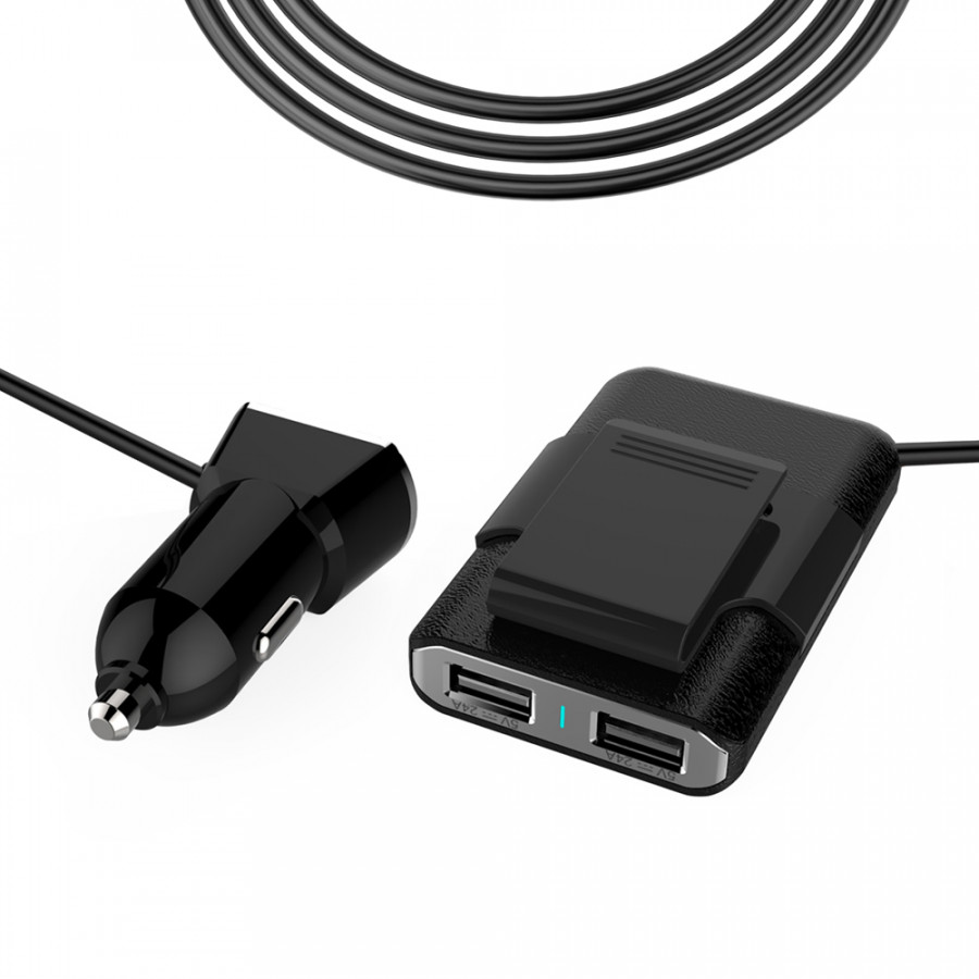 1904905 , 1652044884529 , 62_14591186 , 318000 , 4-Ports-2.4A-USB-Car-Charger-Universal-USB-Fast-Adapter-with-5.2ft-Extension-Cord-Cable-for-MPV-Car-Truck-Phone-DC-62_14591186 , tiki.vn , 4 Ports 2.4A USB Car Charger Universal USB Fast Adapter with 5 4 Ports 2.4A USB Car Charger Universal USB Fast Adapter with 5.2ft Extension Cord Cable for MPV Car Truck Phone DC