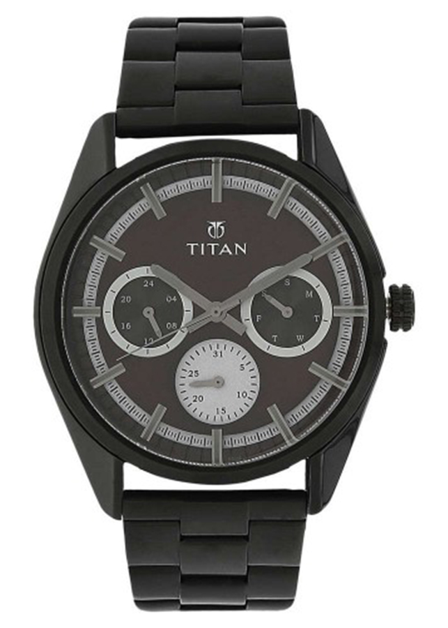 947328 , 3003554482527 , 62_2093553 , 5900000 , Dong-Ho-Nam-Day-Kim-Loai-Titan-90084NM01-Mat-Nau-62_2093553 , tiki.vn , Đồng Hồ Nam Dây Kim Loại Titan 90084NM01 - Mặt Nâu Đồng Hồ Nam Dây Kim Loại Titan 90084NM01 - Mặt Nâu