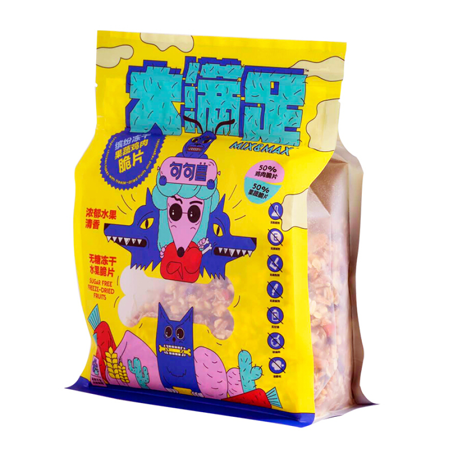 1593071 , 7256986665792 , 62_9044496 , 534000 , Snack-Rau-Cu-Qua-Say-Cho-Cho-Meo-JUJUKONG-MIXMAX-62_9044496 , tiki.vn , Snack Rau Củ Quả Sấy Cho Chó Mèo JUJUKONG MIXMAX Snack Rau Củ Quả Sấy Cho Chó Mèo JUJUKONG MIXMAX