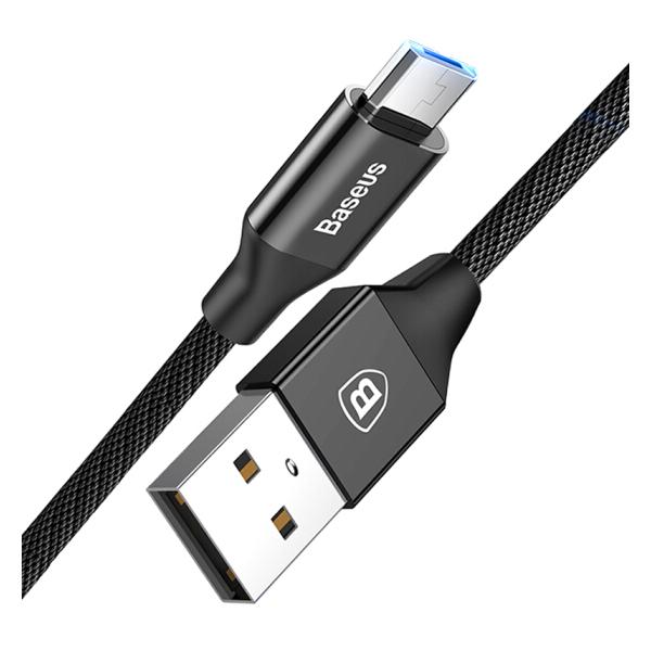 Cáp Sạc Và Truyền Dữ Liệu Micro USB Cho Android Baseus - Đen