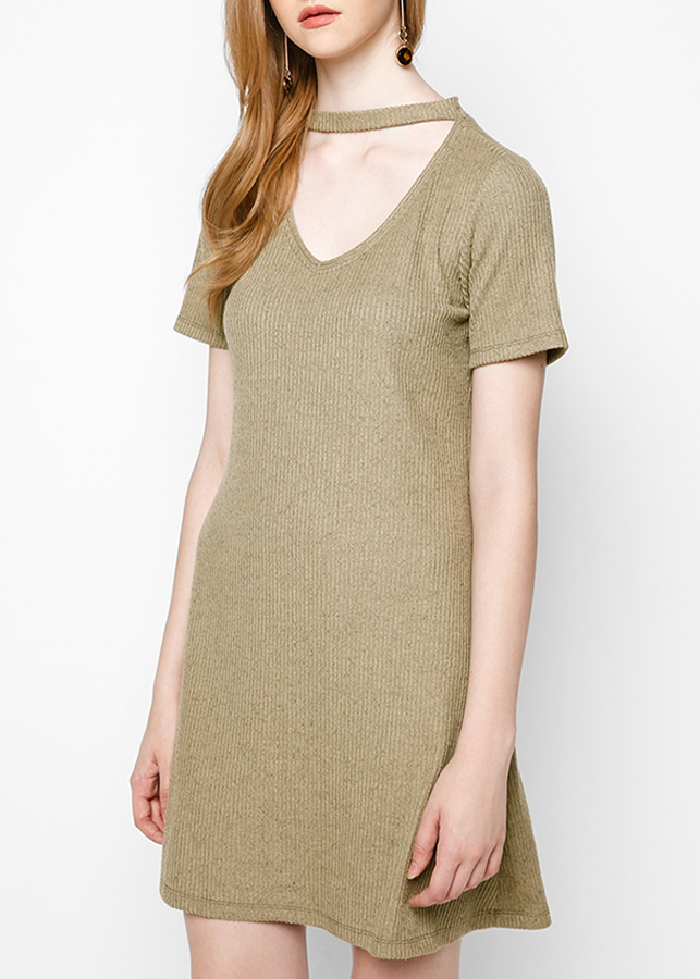 1196164 , 7950825665218 , 62_7638194 , 385000 , Dam-Nu-Co-V-Phoi-Choker-Mint-Basic-62_7638194 , tiki.vn , Đầm Nữ Cổ V Phối Choker Mint Basic Đầm Nữ Cổ V Phối Choker Mint Basic