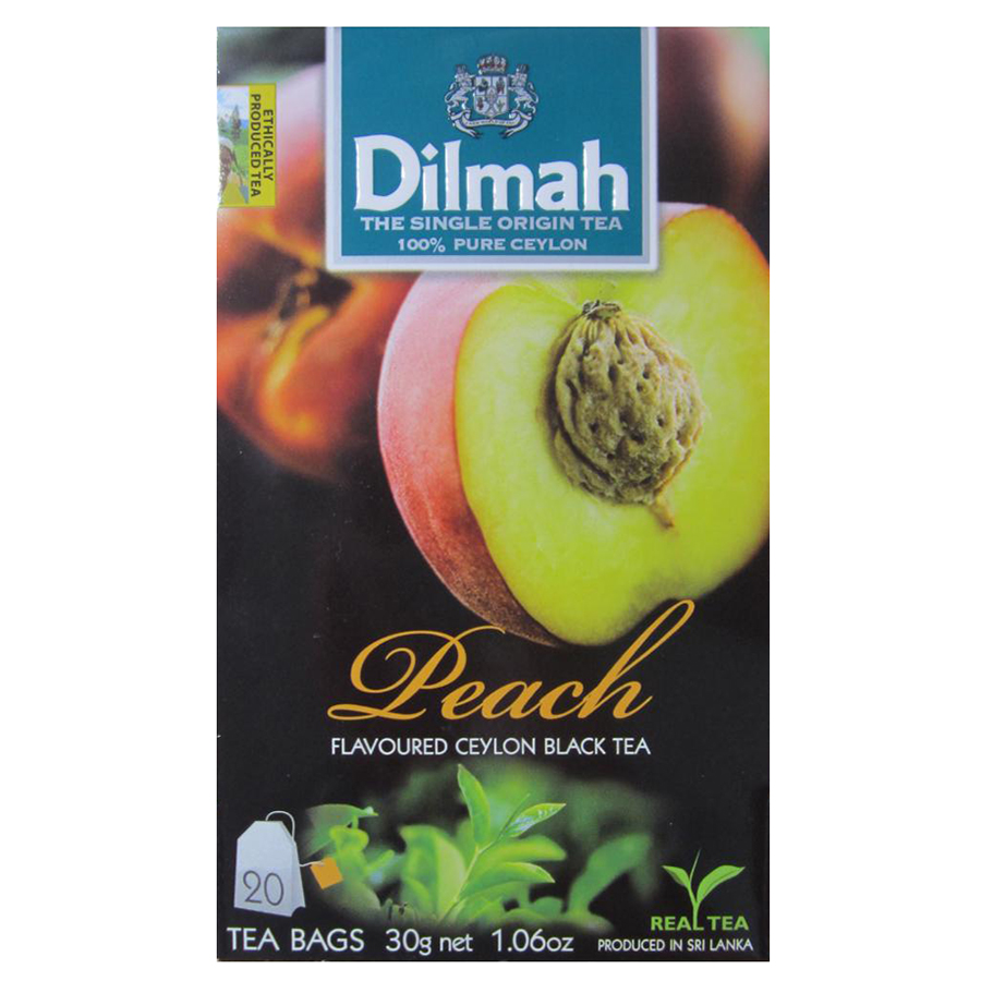 1431684 , 7381647475011 , 62_15174535 , 50000 , Tra-Dilmah-huong-Dao-hop-20-goi-x-15-g-62_15174535 , tiki.vn , Trà Dilmah hương Đào hộp 20 gói x 1,5 g Trà Dilmah hương Đào hộp 20 gói x 1,5 g